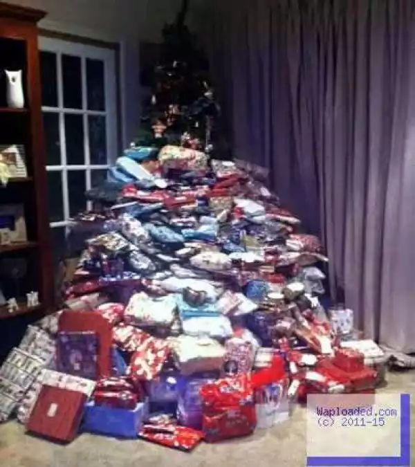 Photo: See All The Gifts This Woman Got Her Kids For Christmas 
